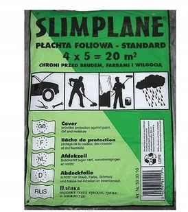 Folia Malarska Cienka 4 x 5 M Ochronna 6um - Folie i taśmy malarskie - miniaturka - grafika 4