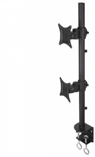 Techly Techly Podwójne ramię biurkowe do LED/LCD 13-27'' 2x10kg pionowe regulowane 020690 [6220399] - Akcesoria do monitorów - miniaturka - grafika 4