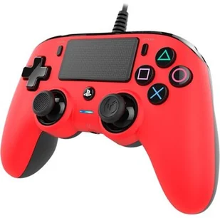 NACON PS4 Controller Color Edition Czerwony PS4OFCPADRED - Kontrolery do Playstation - miniaturka - grafika 3