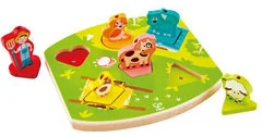 Hape układanka dźwiękowa Farma - Układanki dla dzieci - miniaturka - grafika 2