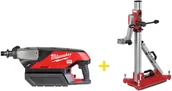 Wiertarki - Milwaukee System MX Fuel / Wiertnice rdzeniowe M Wiertnica diamentowa MXF DCD150-302C MX Fuel (+ statyw) 4933471835 - miniaturka - grafika 1