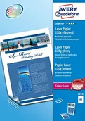Papier do drukarek - Avery Zweckform 1298 Superior Colour Laser Paper (A4, powlekana po obu stronach, błyszczący, 170 G/M) 200 arkuszy 1298 - miniaturka - grafika 1