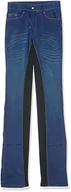 Bryczesy - HKM Jodhpur Summer Denim damskie dziecięce spodnie do jazdy konnej, niebieski, 146 544970 - miniaturka - grafika 1