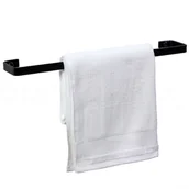 Meble fryzjerskie - Uchwyt, wieszak na ręczniki industrialny, loft AKALI PRO czarny 24H - miniaturka - grafika 1