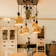 Żarówki LED - Segula LED-Floating globe G200 E27 6W smoke - miniaturka - grafika 1