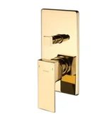 Baterie podtynkowe - Oltens Oltens Gota bateria wannowo-prysznicowa podtynkowa złoty 34101800 - miniaturka - grafika 1