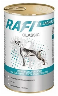 Rafi Pies Classic Jagnięcina w sosie 1240g MS_16066 - Mokra karma dla psów - miniaturka - grafika 3