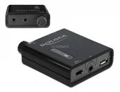 Wzmacniacze słuchawkowe - Delock 64056 Czarny - miniaturka - grafika 1