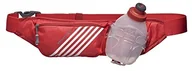Sakwy rowerowe - Nathan unisex 2 Hydration Belt Mercury 2 20 oz/600 ML, czerwony, w rozmiarze uniwersalnym NS4523-0257-00 - miniaturka - grafika 1