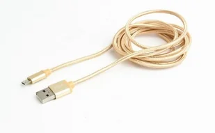 Gembird kabel micro USB 2.0 AM-MBM5P 1.8M oplot,wtyki w osłonie metalowej,złoty CCB-mUSB2B-AMBM-6-G - Kable USB - miniaturka - grafika 4