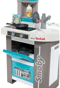 Smoby Smoby Kuchnia miniTefal Studio 28 akcesoria Magic Bubble 311043 - Zabawki AGD - miniaturka - grafika 4