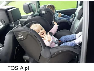 Britax Romer RWF Dualfix R obrotowy 0-18 kg Cosmos Black - Foteliki samochodowe - miniaturka - grafika 6