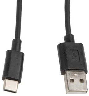 LANBERG LANBERG Kabel USB-C > USB-A M/M 1M 2.0 czarny (CA-USBO-10CC-0010-BK) - Kable USB - miniaturka - grafika 3