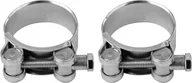 Akcesoria do urządzeń ogrodniczych - VOREL Obejma opaska śrubowa zaciskowa ocynkowana GBS W1 38-41mm 2szt - miniaturka - grafika 1