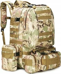 Military Plecak Wojskowy Taktyczny Turystyczny 50L - Plecaki - miniaturka - grafika 3