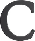 Numery na dom - Litera /C/ 10,5CM GRAFIT ALUMINUM - miniaturka - grafika 1