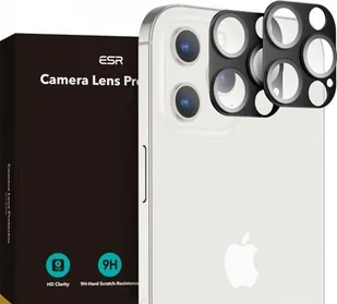 ESR SZKŁO HARTOWANE ESR CAMERA LENS IPHONE 12 PRO - Szkła hartowane na telefon - miniaturka - grafika 2