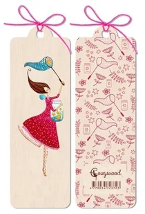 Zakładka drewniana Słoik gwiazd - Zakładki do książek - miniaturka - grafika 2