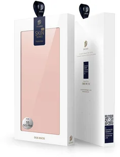 Dux Ducis Etui ochronne z klapką Skin Pro skórzane do Samsung Galaxy S22 Plus Różowe 12396X7 - Etui i futerały do telefonów - miniaturka - grafika 4