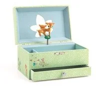 Djeco Szkatułka z pozytywką The Fawn DJ06598 - Pozytywki dla dzieci - miniaturka - grafika 4