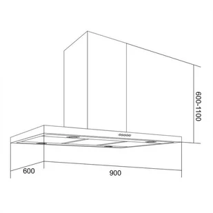 Klarstein Bonita 90 Inox (TK15-Bonita) - Okapy kuchenne - miniaturka - grafika 7