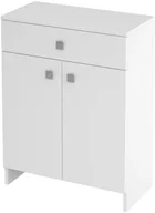 Szafki łazienkowe - Cersanit Komoda Rubid biała - miniaturka - grafika 1