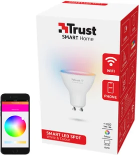TRUST Inteligentna żarówka LED TRUST 71279 5W GU10 WiFi - Żarówki LED - miniaturka - grafika 2