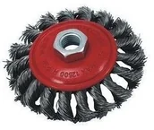 Materiały ścierne - MP-Store Szczotka tarczowa M14 drahtb uerstev szczotka do kotła szczotką do warkocz  115 °F. szlifierka kątowa - miniaturka - grafika 1