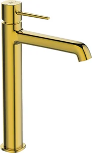 Laveo Bateria umywalkowa nablatowa klik-klak złota POLLA BAP G2ND - Baterie umywalkowe - miniaturka - grafika 2