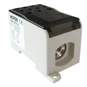 Inne akcesoria elektryczne - MOREK Blok rozdzielczy Cu-280A Al-250A 1P na TH35 OJL 280A MAB1281S10 Morek 4450 MAB1281S10 - miniaturka - grafika 1