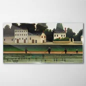 Obrazy i zdjęcia - PL Coloray Obraz na Szkle miasto rybak rzeka 100x50cm - miniaturka - grafika 1