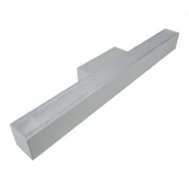 Oprawy, klosze i abażury - Bemko Kinkiet LED 565mm 15W 4000K 230V IP20 lampa natynkowa aluminiowa QUALIS srebrny 7767 0000003122 - miniaturka - grafika 1