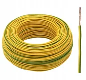Przewody elektryczne - Conotech LgY 1x1,5mm2 żółto-zielony 1mb - miniaturka - grafika 1