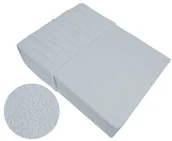 Prześcieradła - Bielbaw Prześcieradło Frotte Popielaty - miniaturka - grafika 1