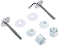 Deski sedesowe - Sanitop-Wingenroth Zestaw do montażu deski sedesowej, z zawiasami, ze stali szlachetnej i elementami z tworzywa sztucznego - miniaturka - grafika 1