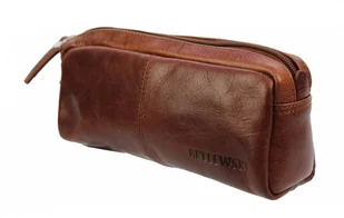 BETLEWSKI (PL) Skórzana Saszetka Prostokątna BETLEWSKI (PL) Etui Uniwersalne PBS-319 - Kosmetyczki, organizery i kuferki - miniaturka - grafika 9