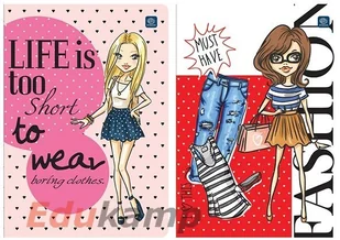 INTERDRUK Zeszyt A5 16 kartkowy w kratkę - Zeszyty szkolne - miniaturka - grafika 3