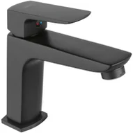 Baterie umywalkowe - Ferro Bateria umywalkowa czarna Lippi Eco - miniaturka - grafika 1