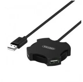 Unitek HUB 4x USB 2.0 micro czarny + OTG Y-2178 Y-2178 - Huby USB - miniaturka - grafika 2
