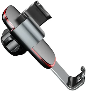 Baseus uchwyt samochodowy Metal Age grawitacyjny srebrny SUYL-D0G - Uchwyty samochodowe do telefonów - miniaturka - grafika 4