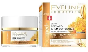 Eveline FACEMED Krem Lekki odżyw.pod przesuszeniu - Kremy do twarzy - miniaturka - grafika 3