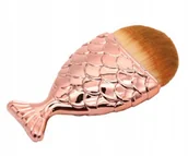 Akcesoria do paznokci - Pędzel rybka do odpylania pyłu pudru różu makijażu - miniaturka - grafika 1