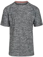 Bielizna sportowa męska - Trespass męski gaffney szybkoschnąca T-Shirt, szary, s MATOTSN10001_CMAS - miniaturka - grafika 1