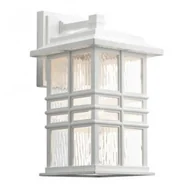 Lampy ścienne - Elstead Lighting Beacon Kinkiet KL-BEACON-SQUARE-M-WHT - miniaturka - grafika 1