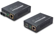Konwertery sieciowe i transceivery - Planet Mediakonwerter PoE 1000X na 10/100/1000T mini-GBIC SFP (GTP-805A) - miniaturka - grafika 1