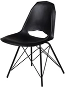 Krzesła - King Home Krzesło King Bath Gular DSM czarny mat DO-035.DSM.CZARNY - miniaturka - grafika 1