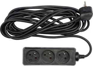 Vorel Przedłużacz elektryczny z uziemieniem 3 gniazda 3 m 72616 - Przedłużacze i rozgałęźniki - miniaturka - grafika 2