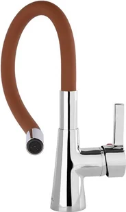 Fala BATERIA ZLEWOZMYWAKOWA FLEXIBLE BRĄZOWA 75712 - Baterie kuchenne - miniaturka - grafika 5