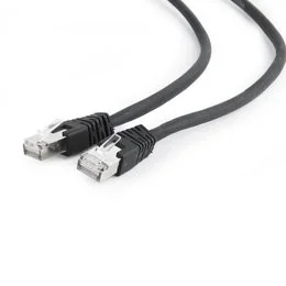 Gembird PATCHCORD SFTP RJ45 KAT.6A LSZH 2M CZARNY PP6A-LSZHCU-BK-2M PP6A-LSZHCU-BK-2M - Kable miedziane - miniaturka - grafika 2