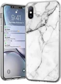 Etui i futerały do telefonów - Wozinsky Marble żelowe etui pokrowiec marmur Samsung Galaxy M31 biały - Biały - miniaturka - grafika 1